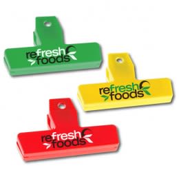 Best 4 Inch Promotional Freezer Bag Clip - Two Color Design