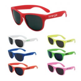 Kids&#039; Solid Color Classic Sunglasses