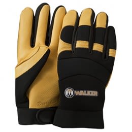 Deerskin Leather Mechanics Gloves | Custom Work Gloves with Company Logo