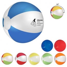 Best Promotional 12” Beach Balls Imprinted with Your Business Logo