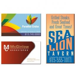 Business Card Magnet with Imprinted Logo