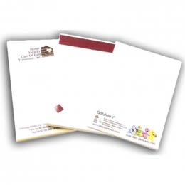 4" x 6" Sticky Notepads - 100 Sheets - 4 Color Promotional Custom Imprinted Logo
