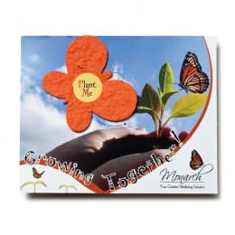 Seasonal Lil Bloomer Postcard with Seed Paper Shape