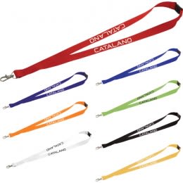 Customized Lanyard 3/4 Inch Wide - Polyester with Lobster Clip | Promotional Lanyards