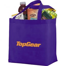Purple Customized Extra Large Tote Bags | The YaYa Budget Huge Shopper Tote | Cheap Big Tote Bags in Bulk | Jumbo Tote Bags