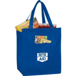 Royal Blue Promotional Non-Woven Polypropylene Cooler Tote Bags | Hercules Tote | Custom Earth-Friendly Cooler Bags