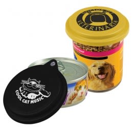Pet Food Can Lid |  Custom Reusable Pet Food Containers