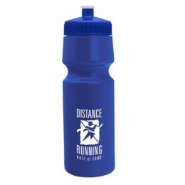 Promotional Bike Bottle 24 Ounce - Blue Bottle-Royal Lid