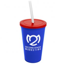 Custom Tumbler with Lid & Straw Mix and Match Colors