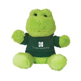 Promotional Fantastic Frog - 6" - Forest green shirt