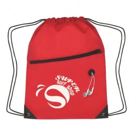 Promotional Sports Pack - Lightweight Backpacks for Women & Men - Red