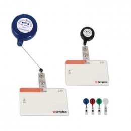 Retractable Badge Holder with Laminated Label | Personalized Badge Holders for Nurses