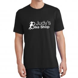 100% Cotton-Port & Company Men's T-Shirts with Your Logo - Jet Black