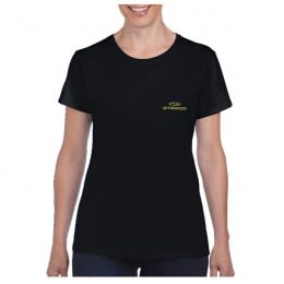 Gildan Cotton Ladies T-Shirt | Custom Women's Tees - Black