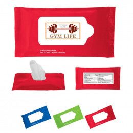 Promotional Resealable Wet Wipes with Logo Imprints | Bulk Hand Wipes