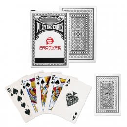 Imprinted Standard Playing Cards | Promotional Playing Card Decks - Black