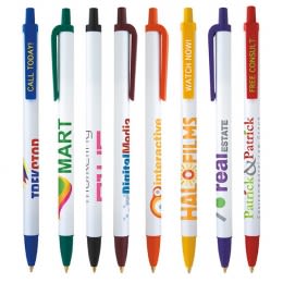 Contender Pen | Promotional Business Logo Pens with no Set-Up Fee | Cheap Business Logo Printed Pens | Cheap Customized Pens