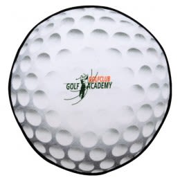 Fiber Reactive Golf Ball Towel | Logo Embroidered Fitness Towels