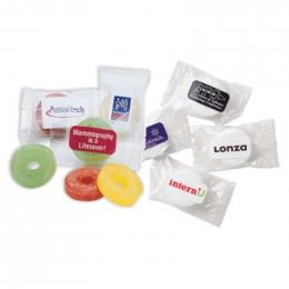 Individually Wrapped Lifesavers - Imprinted Label Custom Imprinted With Logo