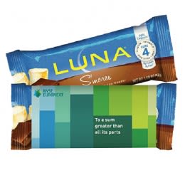 Luna® Protein Bars in Custom Packaging | Custom Wrapper Nutrition Bars | Wholesale Healthy Snacks | Customized Energy Bars