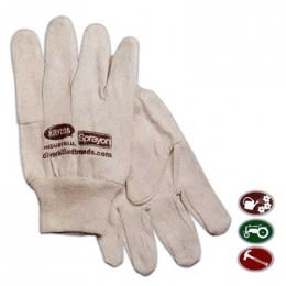 Cotton Canvas Gloves Promotional Custom Imprinted With Logo