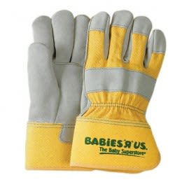 Yellow Multi Size Leather Palm Work Gloves | Wholesale Work Gloves