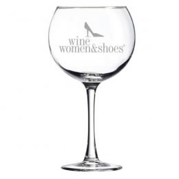 Etched Connoisseur Grande Wine Glass - 19.25 oz