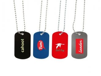 Promotional Dog Tags | Design Your Own Company Logo Dog Tags