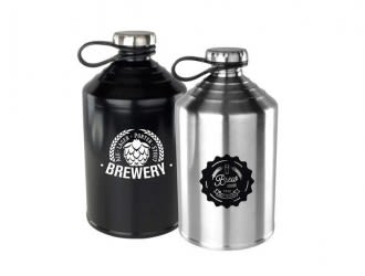 Promotional Growlers Engraved with Company Logo