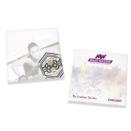 Custom Printable Sticky Notes with Full Color Imprint for Giveaways 