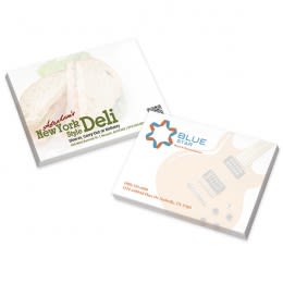 Promotional Custom Adhesive Notes with Full Color Imprint for Business