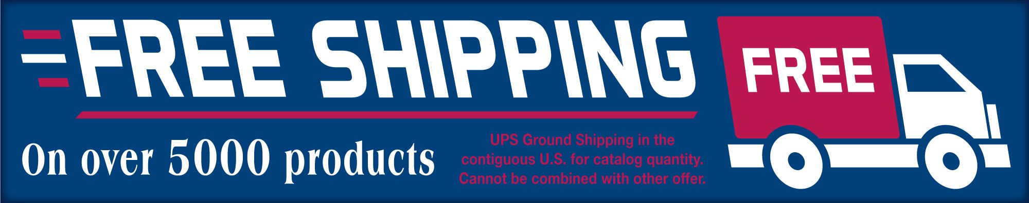 Promotional Products with Free Shipping