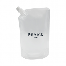 Printed Drink Pouch 17 oz - Clear